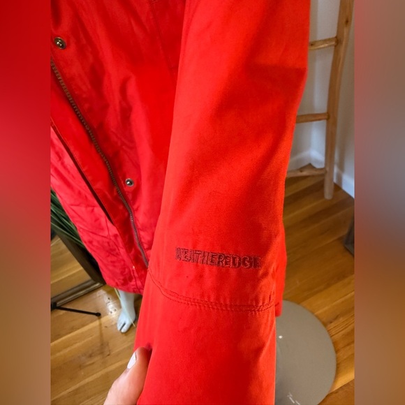 Eddie Bauer Women's 2 in 1 Coat/Raincoat with Removable Quilted Lining Red TXL - Picture 8 of 13